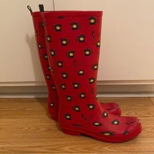 Anthropologie Colloquial Call Me Rain Boots